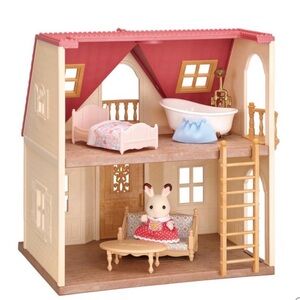 NEW Calico Critters Red Roof Cozy Cottage